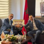 لقاء عمل بين السيد السكوري والسيد لويس مورا  ممثل صندوق الأمم المتحدة للسكان بالمغرب